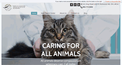 Desktop Screenshot of kingrdvet.com